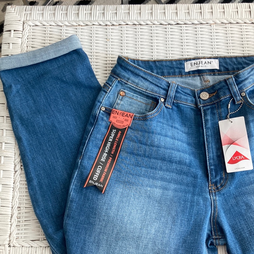 NWT enjean boyfriend fit
